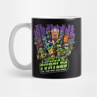 Ninja Turtles Vs the NYC Villains Mug